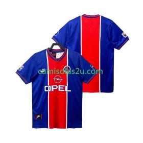 Camisolas de futebol Paris Saint-Germain 1995 Retro Equipamento Principal 1996 Manga Curta